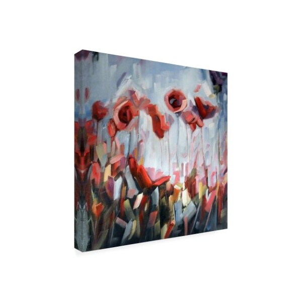 Holly Van Hart 'Enraptured' Canvas Art,35x35